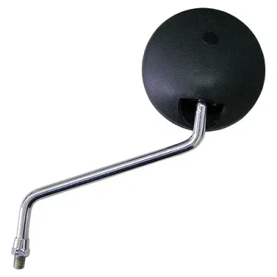 zpětné zrcátko plastové (závit pravý M10, průměr 106 mm), Q-TECH, L