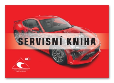 Servisní kniha vozidla, pro 40 záznamů, formát A5 ACI XSERVISKA