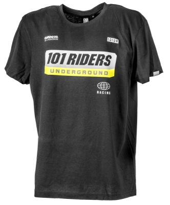 triko MOMENTUM, 101 RIDERS (šedá, vel. M)