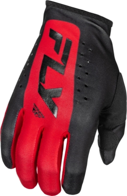rukavice LITE, FLY RACING - USA (černá/červená, vel. 3XL)