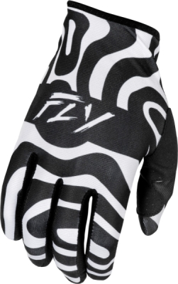 rukavice LITE, FLY RACING - USA (bílá/černá, vel. 2XL)