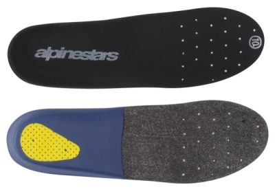 vložky pro boty TECH 10, ALPINESTARS (šedé/modré/žluté, pár, vel. 40,5)