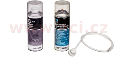 Pěnový čistič výparníku + čistič klimatizace a interiéru vozidla (sprej 200 ml+200 ml) neutrální vůn ACI AC5625