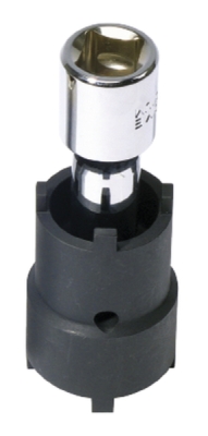 přípravek na montáž a demontáž zajišťovacích matic (O26,5 mm x 4 body), BIKESERVICE