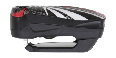 zámek na kotoučovou brzdu s alarmem Detecto RS1 Sonic (trn 3 x 5 mm), ABUS (flame black)