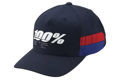 kšiltovka 100% - LOYAL X-Fit Snapback modrá (vel. UNI)