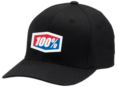 kšiltovka Classic Flexfit, 100% - USA (černá, vel. L/XL)