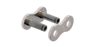 spojka řetězu 520HDS2, JT CHAINS (barva stříbrná, nýtovací, typ RIVET)