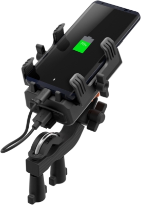držák mobilního telefonu na řídítka včetně powerbanky PowerPro, SENA