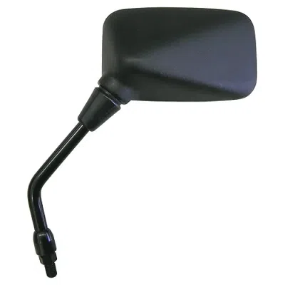 zpětné zrcátko plastové Kawasaki (závit pravý M10), Q-TECH, L