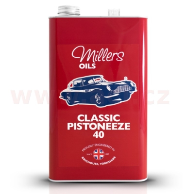 MILLERS OILS motorový olej minerální mírně aditivovaný Classic Pistoneeze 40 5l