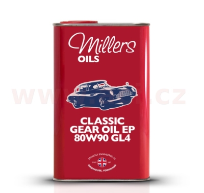 MILLERS OILS minerální převodový olej Classic Gear Oil EP 80w90 GL4 1l