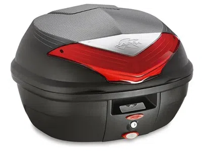 K355N MONOLOCK topcase, KAPPA (35L, černý nelakovaný + červená odrazka)