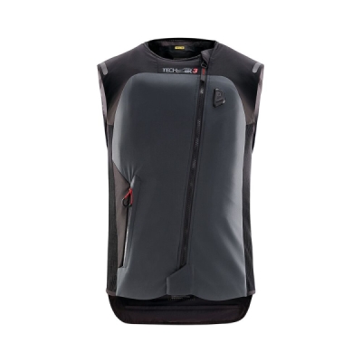 airbagová vesta TECH-AIR®3 system, ALPINESTARS (černá/tmavě šedá, vel. 2XL)