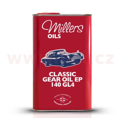 MILLERS OILS minerální převodový olej Classic Gear Oil EP 140 GL4 1l