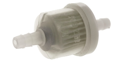 palivový filtr s papírovou vložkou, Q-TECH (pro vnitřní průměr hadice 5-6 mm)