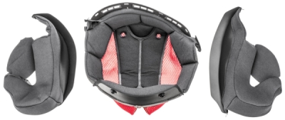 lícnice a klobouk pro přilby F18, ZED (vel. XS)