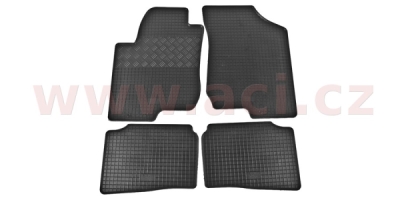 Gumové koberečky černé (sada 4 ks) ACI 8353X12