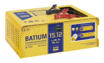 nabíječka GYS BATIUM 15.12 6/12 V, 225 Ah, 15 A