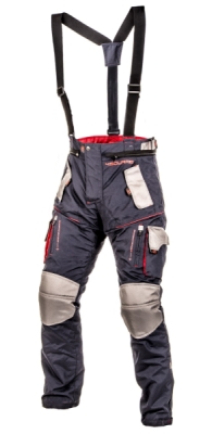 enduro kalhoty TRAILER, 4SQUARE - pánská (modrá,šedá,červená, vel. 3XL) 2025