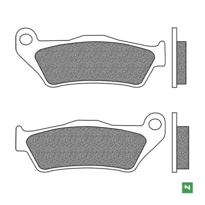 brzdové destičky, NEWFREN (směs ROAD TOURING SINTERED) 2 ks v balení