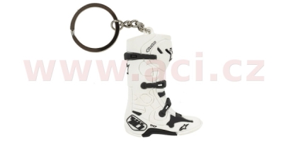 klíčenka NEW TECH 10 BOOT, ALPINESTARS (bílá)