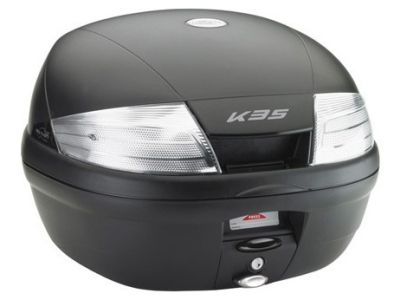 K35NT MONOLOCK topcase, KAPPA (35L, černý nelakovaný + kouřová odrazka)
