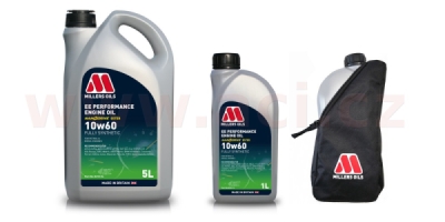 MILLERS OILS EE PERFORMANCE 10W60 (sada 5 l + 5 l + peněženka)