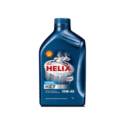 SHELL Helix HX7 Diesel 10W-40 - 1 liter