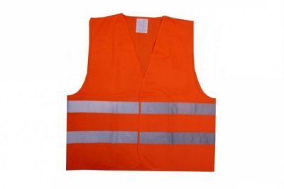 Reflexná vesta oranžová XL