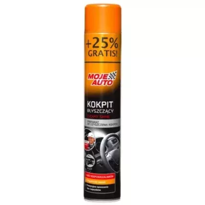 Kokpit sprej MOJE AUTO - čierna pomocná 750ml