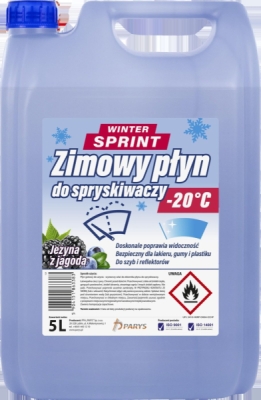WINTER SPRINT ZIMNÁ ZMES DO OSTREKOVAČOV vôňa ČERNICA –20°C 5L