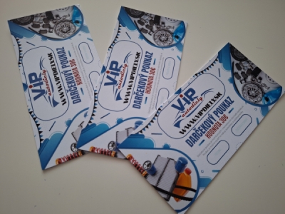 VIP POUKAZ na 30 €