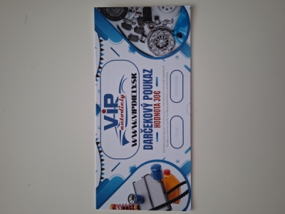 VIP POUKAZ na 30 €