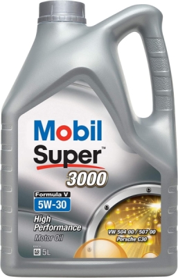 MOBIL Motorový olej Super 3000 Formula V 5W-30 154447, 5L