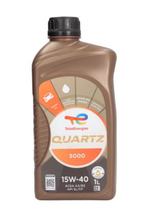 Moottoriöljy TOTAL QUARTZ 5000 15W40 1L