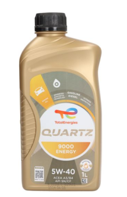 Moottoriöljy TOTAL QUARTZ 9000 EN. 5W40 1L