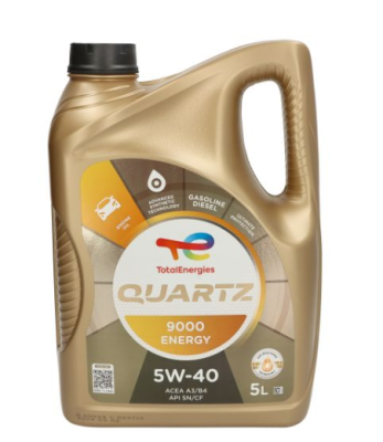 Moottoriöljy TOTAL QUARTZ 9000 EN. 5W40 5L