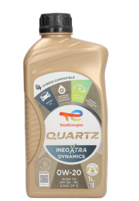 Moottoriöljy TOTAL QUARTZ XTRA D. 0W20 1L