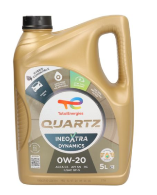 Moottoriöljy TOTAL QUARTZ XTRA D. 0W20 5L