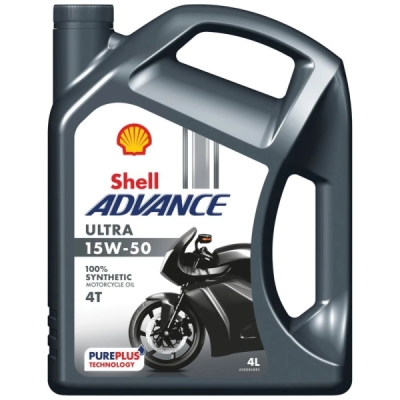 Moottoriöljy SHELL Advance 4T Ultra 15W-50 550075710